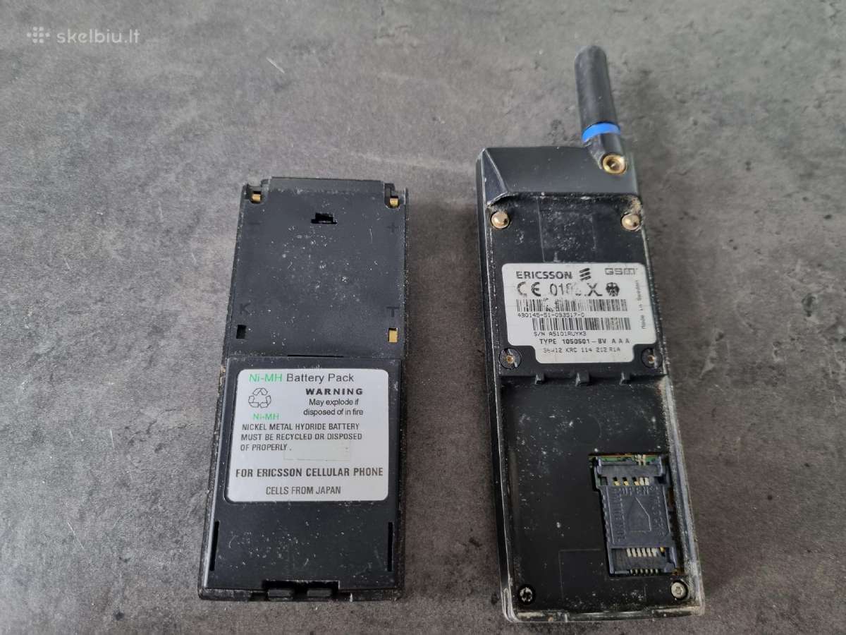 Vintažinis telefonas Ericsson Gh388 - nuotraukos Nr. 3