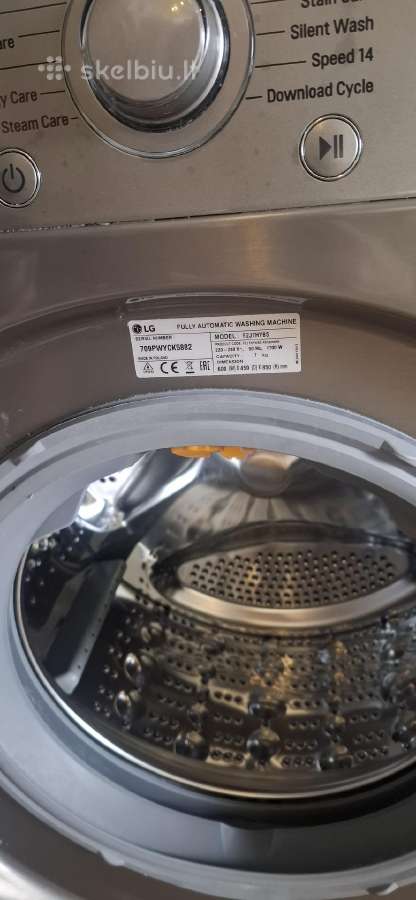 LG Skalbimo mašina 7kg - nuotraukos Nr. 4
