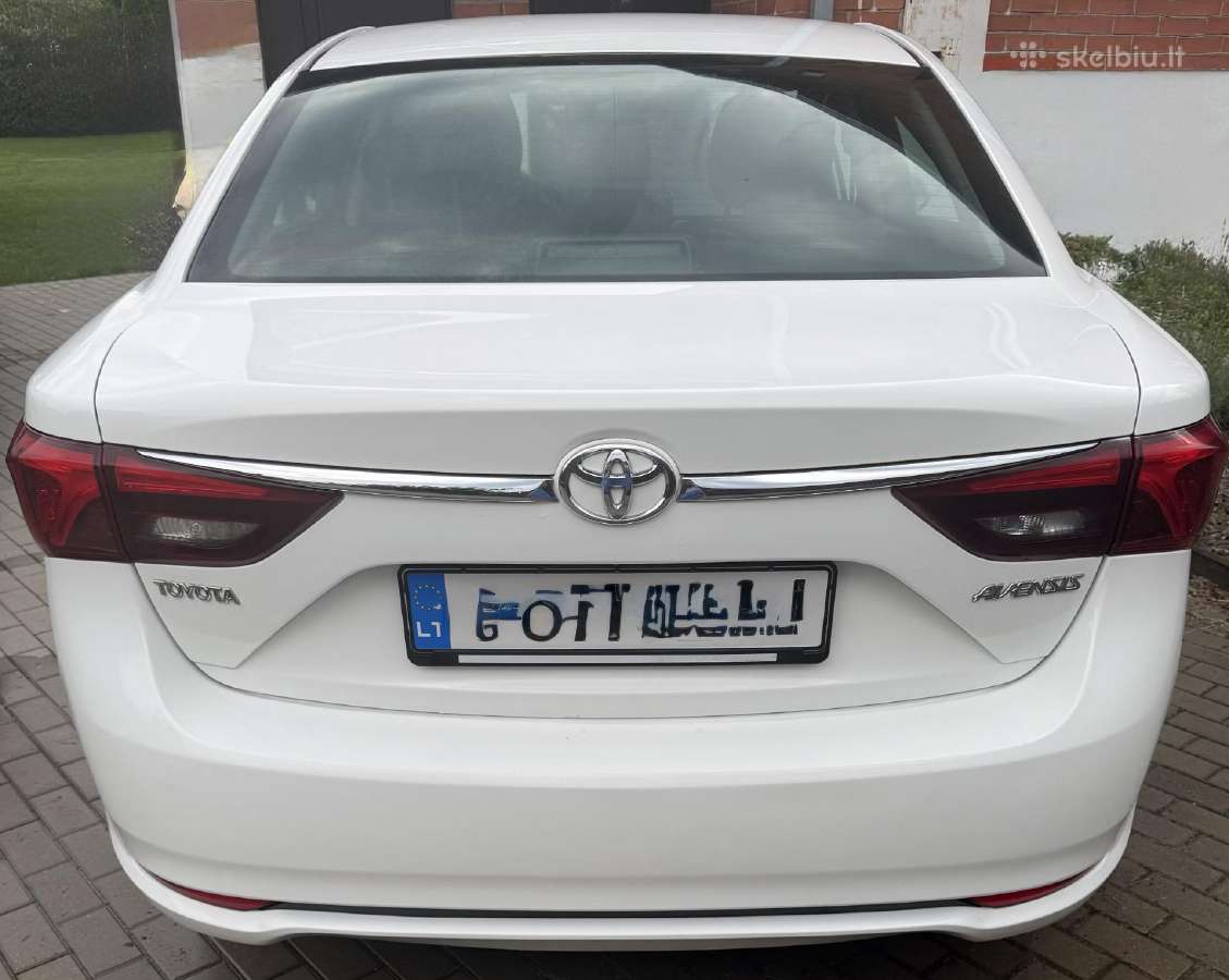 Toyota Avensis automobilis - nuotraukos Nr. 4