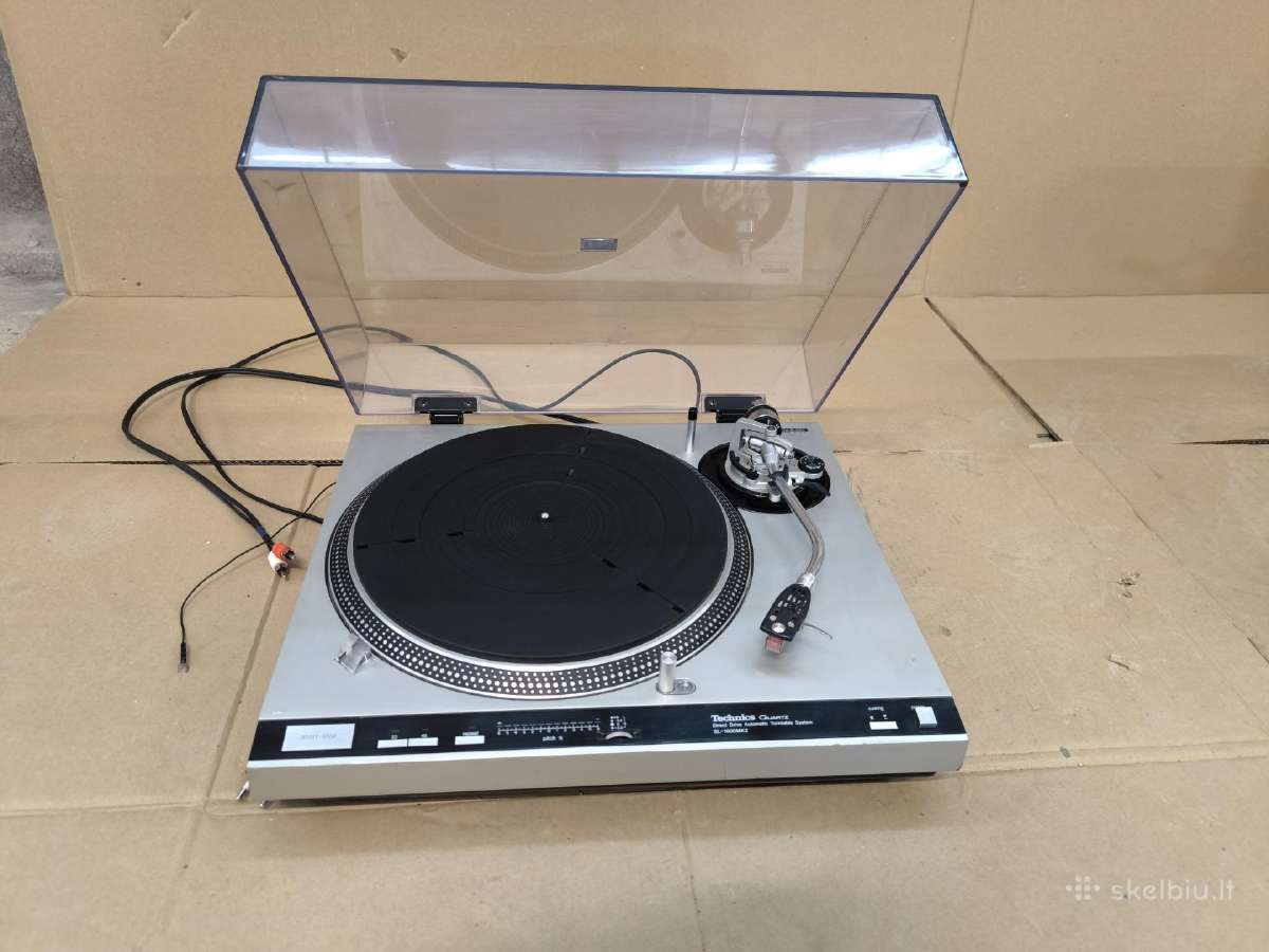 Technics SL-1600 Mk2 Patefonas - nuotraukos Nr. 2