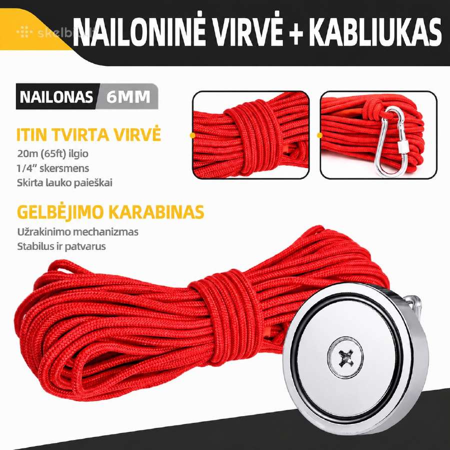 Galingas Paiesku, Zvejybos, Neodimio Magnetas - nuotraukos Nr. 2
