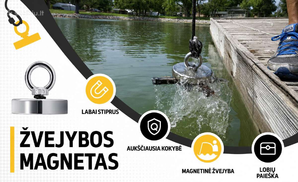 Galingas Paiesku, Zvejybos, Neodimio Magnetas - nuotraukos Nr. 8