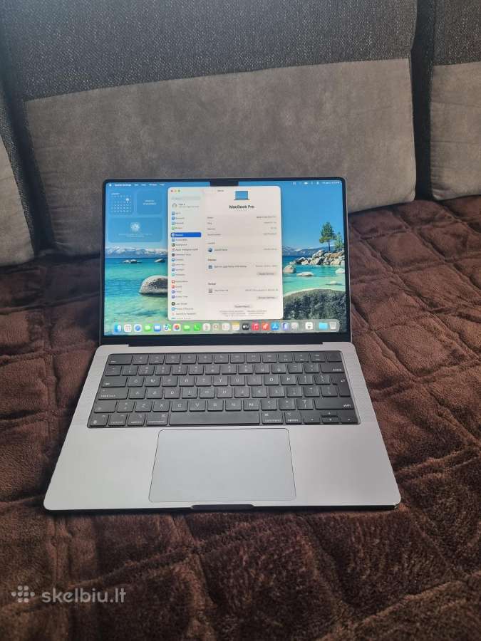 MacBook Pro 14-inch m1 32 512 - nuotraukos Nr. 2