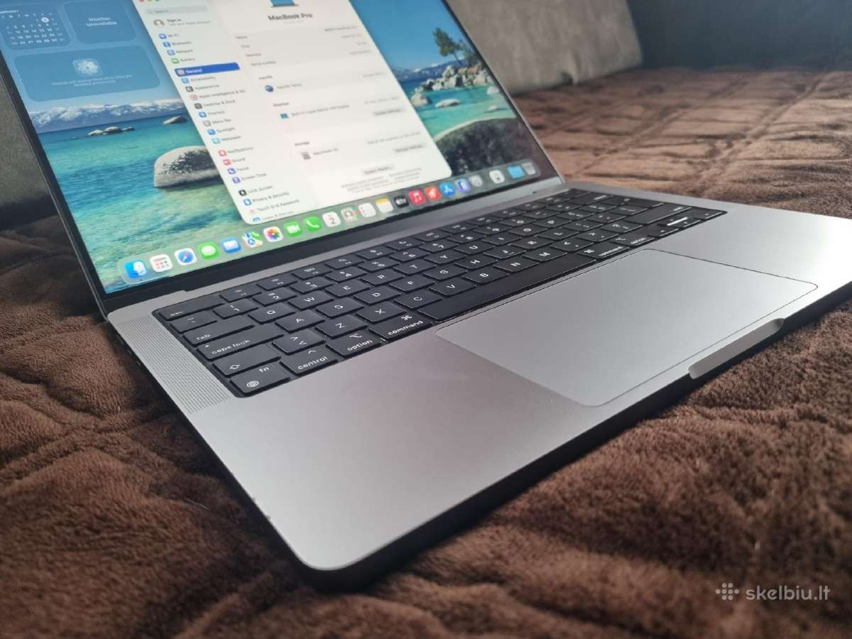 MacBook Pro 14-inch m1 32 512 - nuotraukos Nr. 3