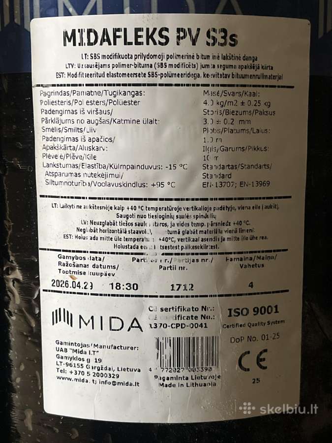 Stogo danga midafleks Pv S3s - nuotraukos Nr. 2