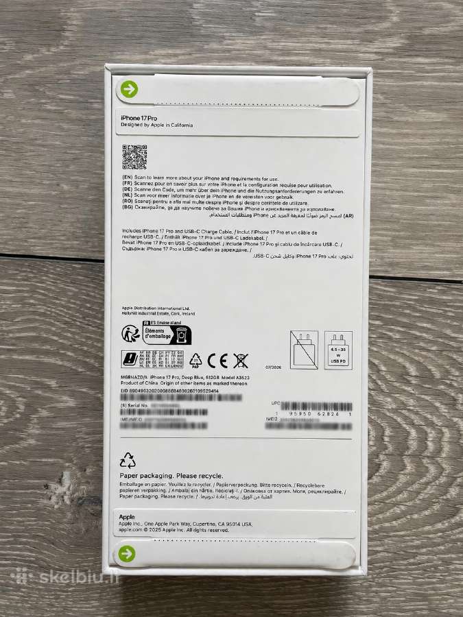 iPhone 17 Pro 512gb - nuotraukos Nr. 5