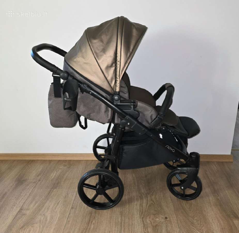 Geros būklės lengvas Tutis Nova 3 in 1 vežimėlis - nuotraukos Nr. 4