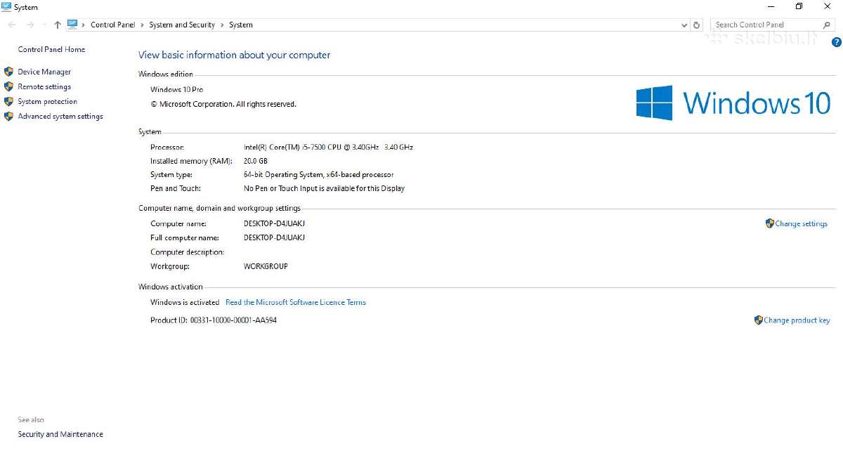 Rx 570 8gb/ I5-7500 / 20 RAM - nuotraukos Nr. 3
