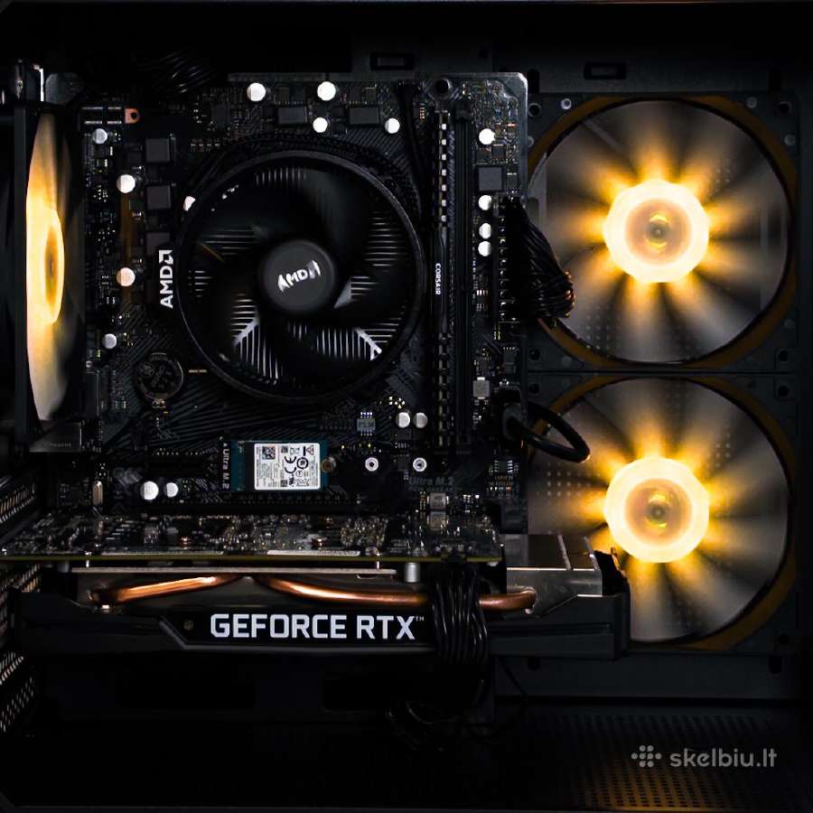 Ryzen 5 5500 A520 16gb Ddr4 Rtx 2060 Super 8gb - nuotraukos Nr. 2