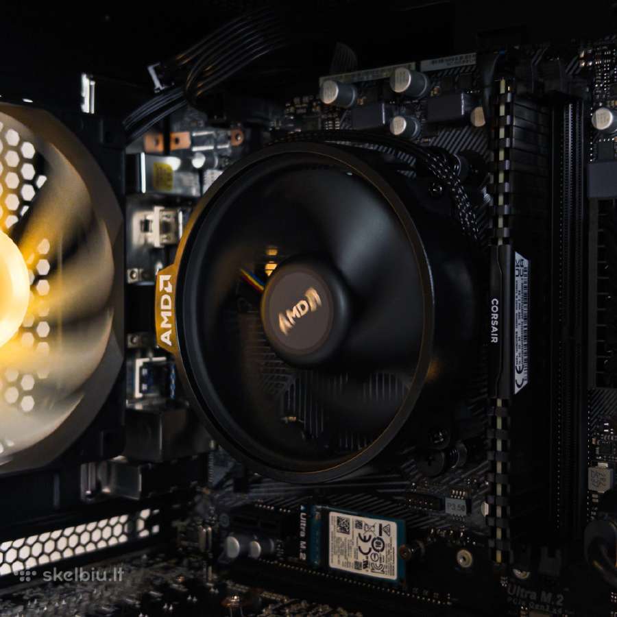 Ryzen 5 5500 A520 16gb Ddr4 Rtx 2060 Super 8gb - nuotraukos Nr. 3