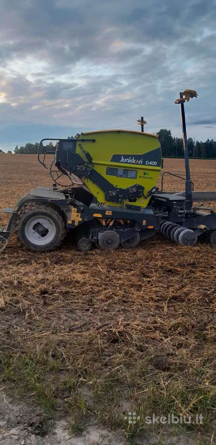 Grudų sėjamoji Junkkari D400 - nuotraukos Nr. 3