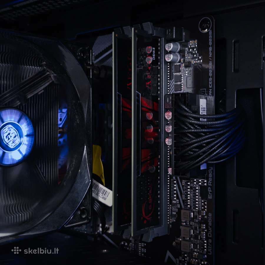 Ryzen 5 5500 A520 WiFi 16gb Ddr4 512gb Rx 5700 XT - nuotraukos Nr. 5