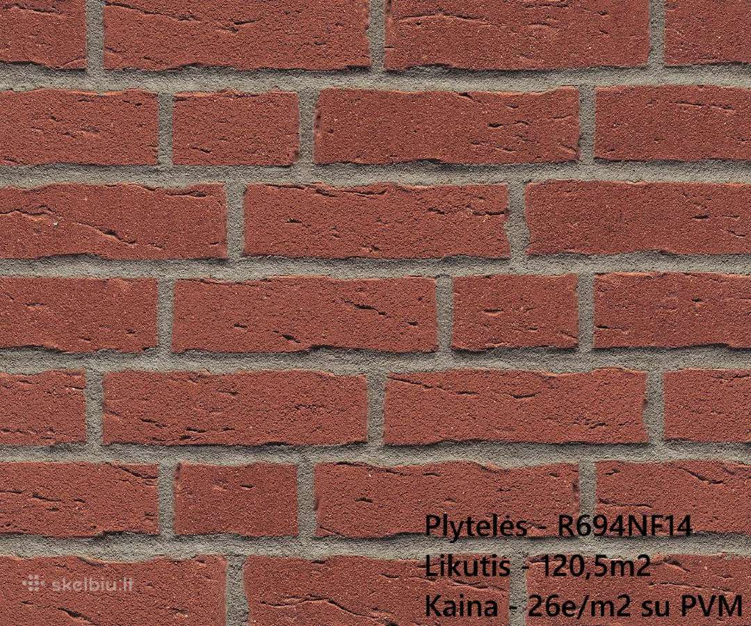 Klinkerio plytelių likučių išpardavimas! - nuotraukos Nr. 13
