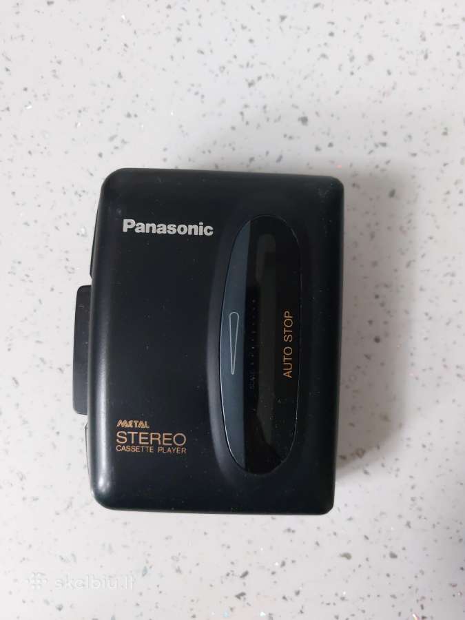 Nešiojamas kasetinis grotuvas Panasonic - nuotraukos Nr. 2