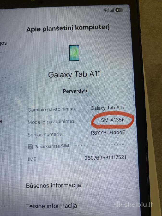 Planšetė Samsung su Sim kortele Nauja - nuotraukos Nr. 4