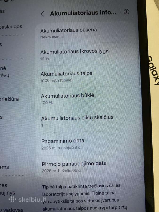Planšetė Samsung su Sim kortele Nauja - nuotraukos Nr. 5