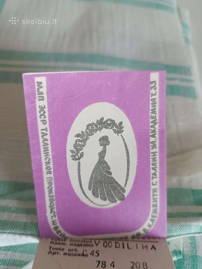 Tarybinės nenaudotos lininės paklodės - nuotraukos Nr. 16