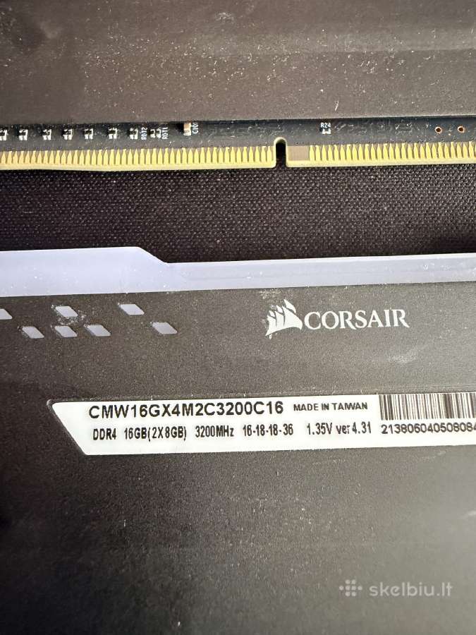 Corsair Vengeance rgb pro 16gb - nuotraukos Nr. 2