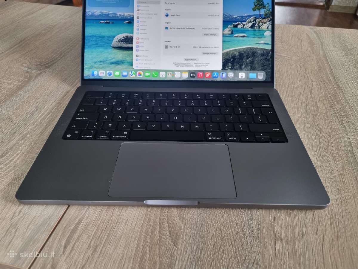 MacBook Pro 14-inch M1 Max 32 512 - nuotraukos Nr. 3