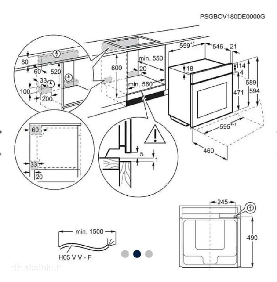 Electrolux 700 serija Mealassist Koeap3xt - nuotraukos Nr. 11