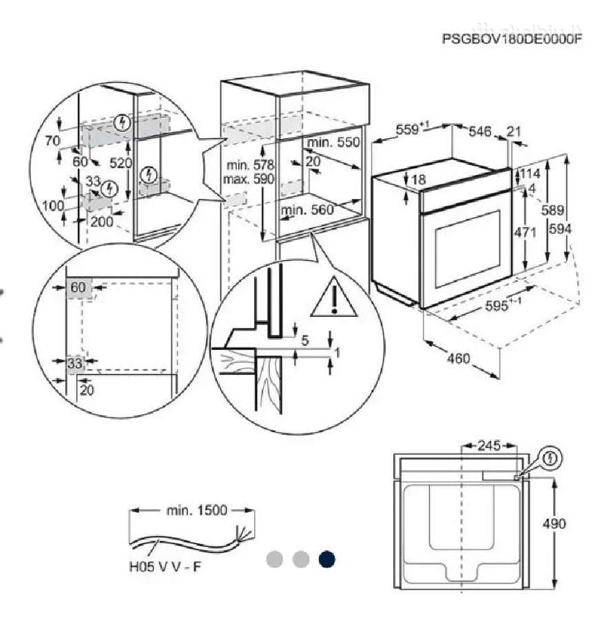 Electrolux 700 serija Mealassist Koeap3xt - nuotraukos Nr. 12
