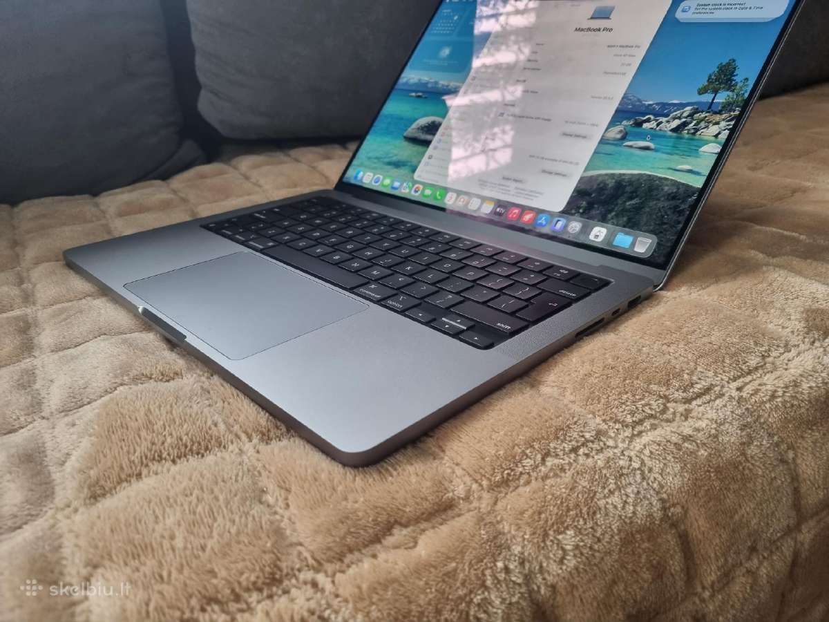 MacBook Pro 14-inch M1 Max 32 1tb - nuotraukos Nr. 2