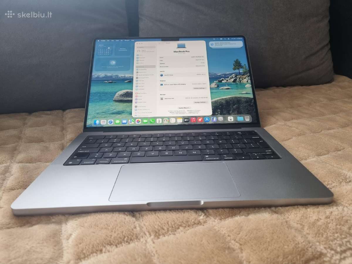 MacBook Pro 14-inch M1 Max 32 1tb - nuotraukos Nr. 3