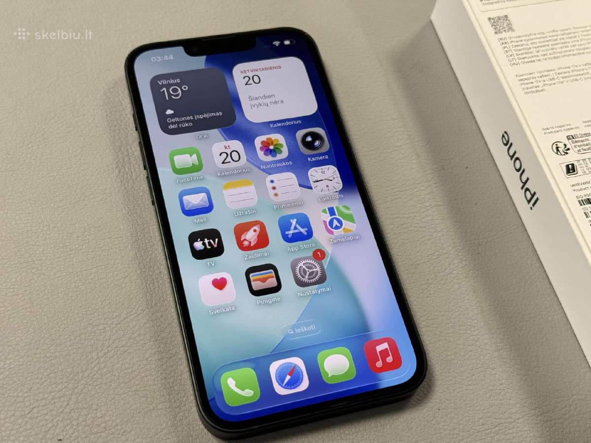 iPhone 17e 256gb naujas tik 15kartų krautas - nuotraukos Nr. 4