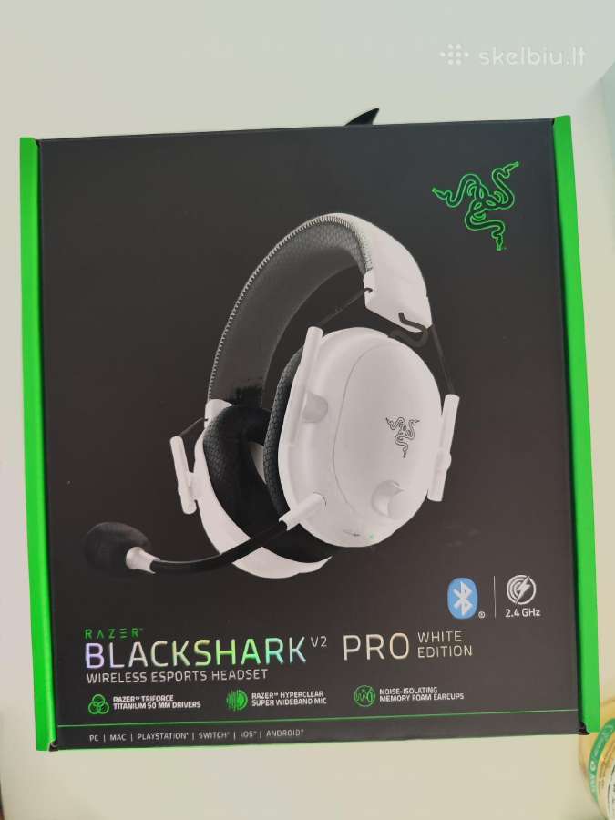 Razer Blackshark V2 pro (2023) - nuotraukos Nr. 2