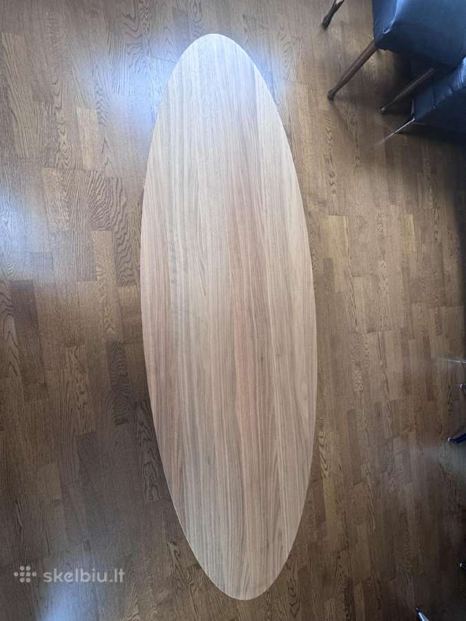Kavos staliukas, riešutmedžio lukštas. 180x59cm, - nuotraukos Nr. 4