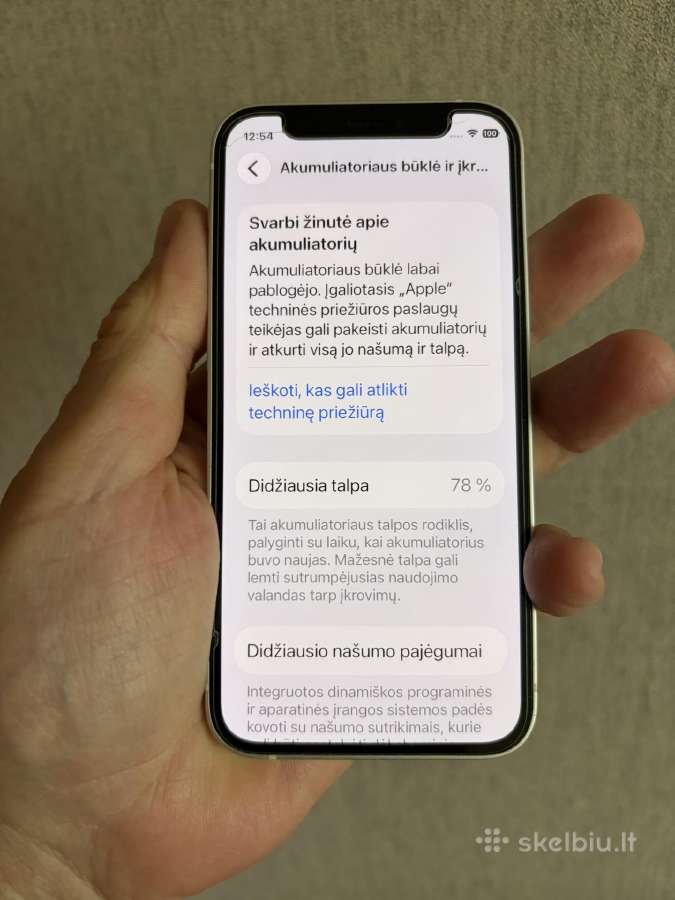 iPhone 12 mini 128gb - nuotraukos Nr. 2