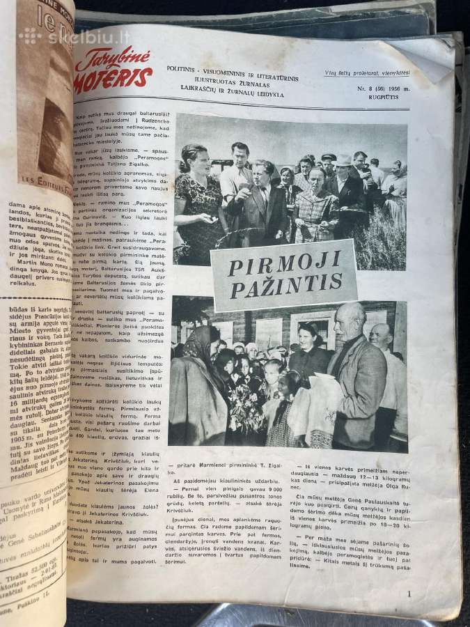 Tarybinė moteris. Žurnalai - nuotraukos Nr. 27