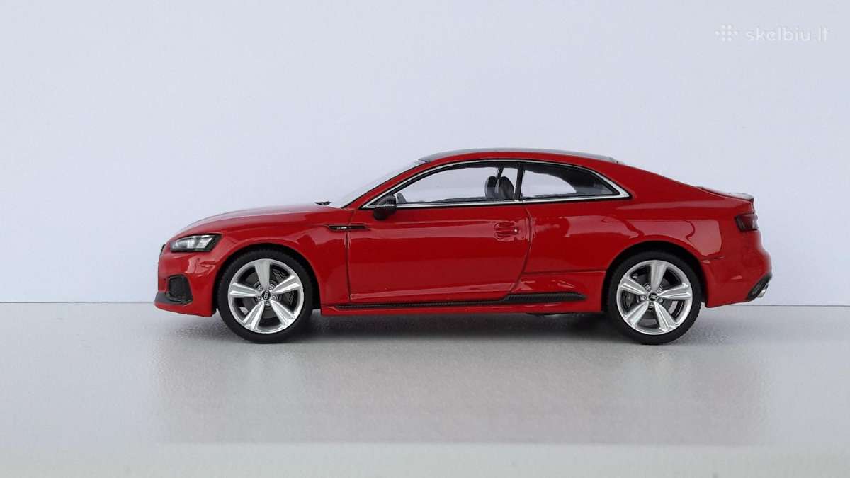 1/43 modeliukai Audi A5 B9 Rs5 2018 coupe - nuotraukos Nr. 2