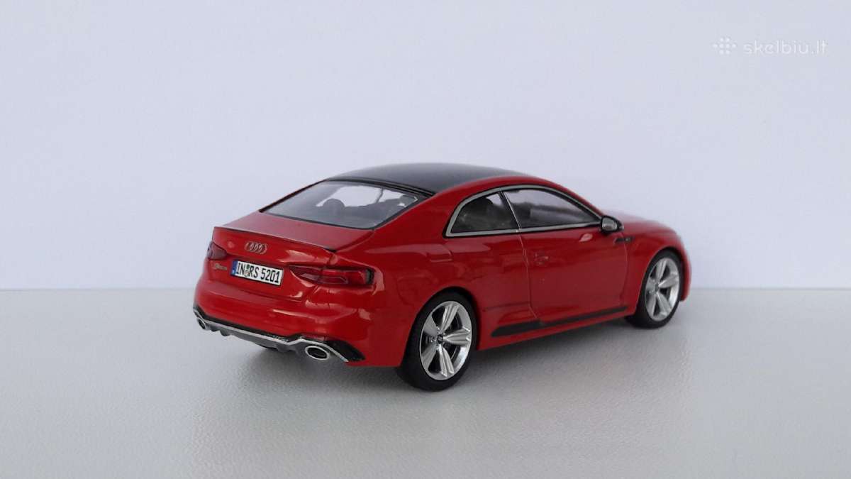 1/43 modeliukai Audi A5 B9 Rs5 2018 coupe - nuotraukos Nr. 4