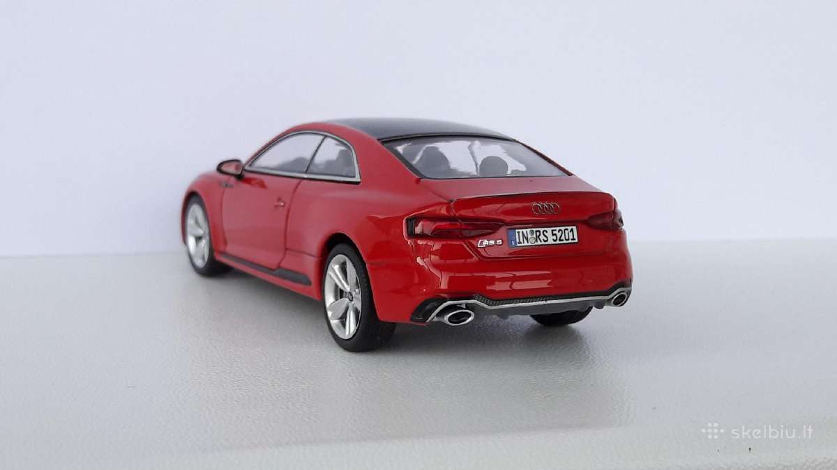 1/43 modeliukai Audi A5 B9 Rs5 2018 coupe - nuotraukos Nr. 5