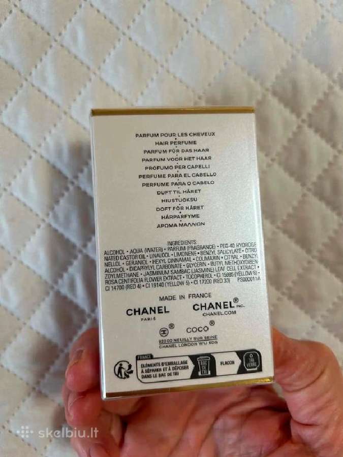 Coco Chanel Mademoiselle hair perfume - nuotraukos Nr. 2