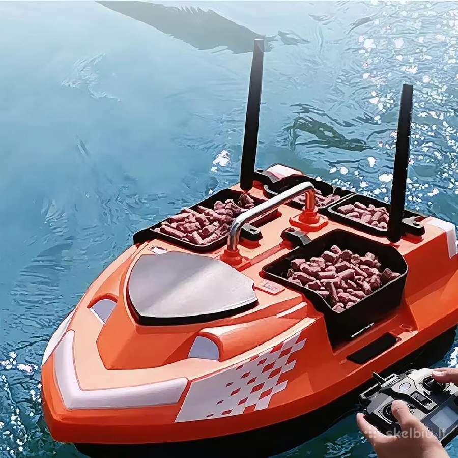 Flytec V802pro pašarų laivelis su GPS navigacija - nuotraukos Nr. 3