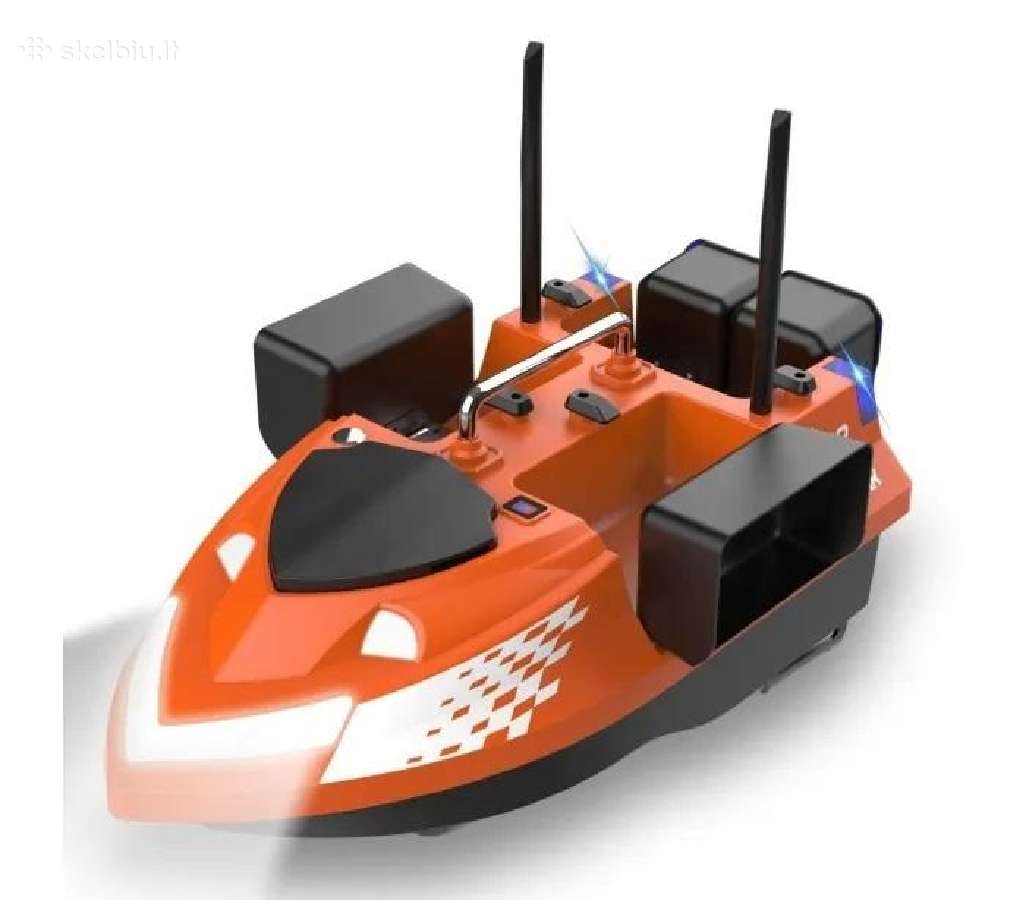 Flytec V802pro pašarų laivelis su GPS navigacija - nuotraukos Nr. 6