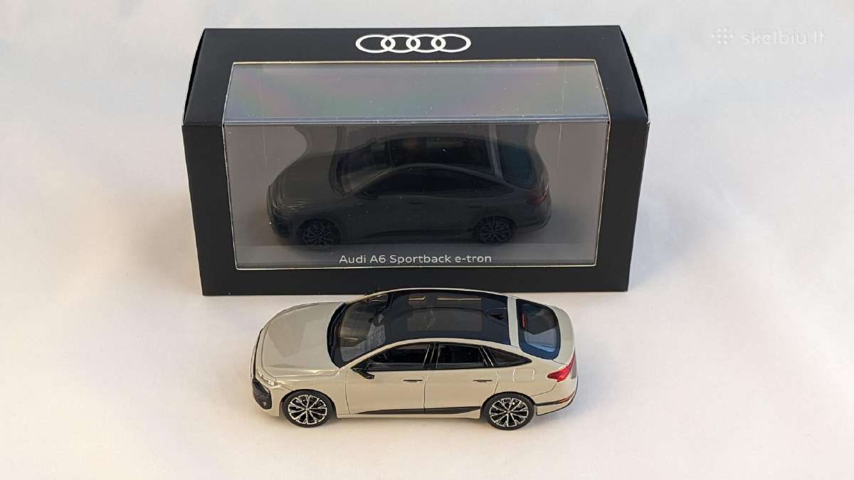 1/43 modeliukai Audi A6 C9 Sportback e-tron 2025 - nuotraukos Nr. 5