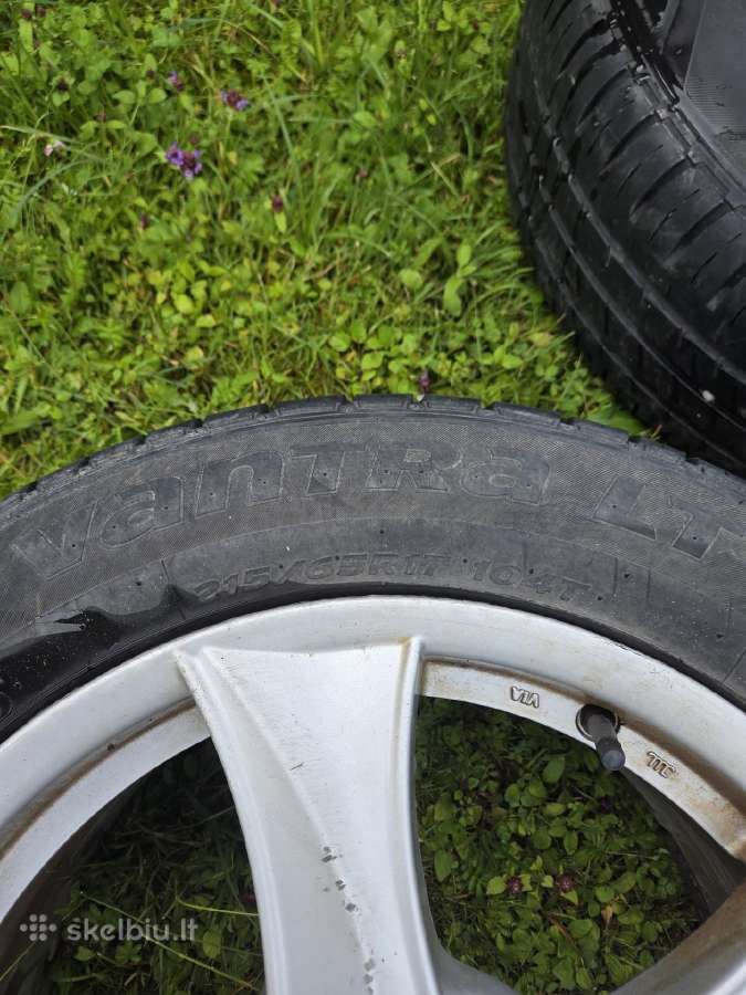 VW r17 ratlankiai su padangom - nuotraukos Nr. 3
