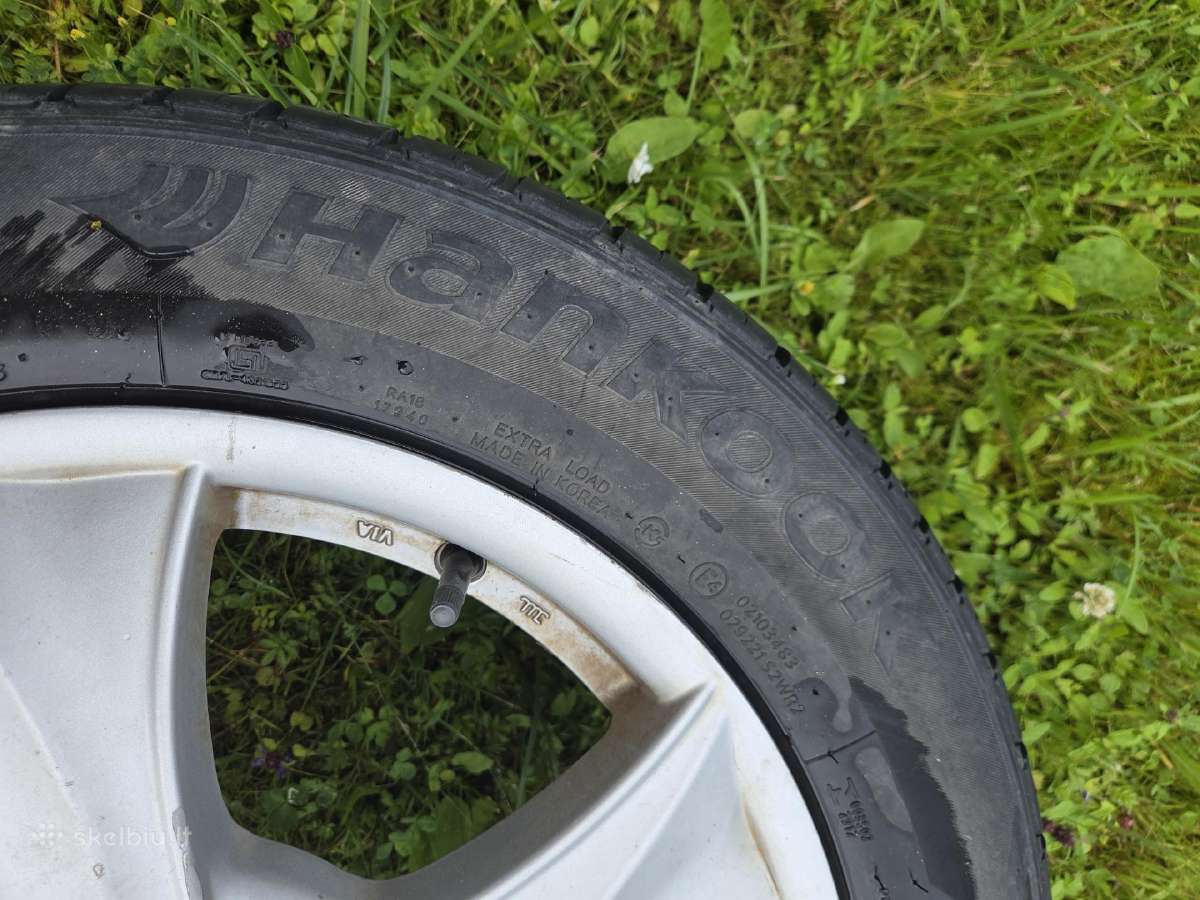 VW r17 ratlankiai su padangom - nuotraukos Nr. 4
