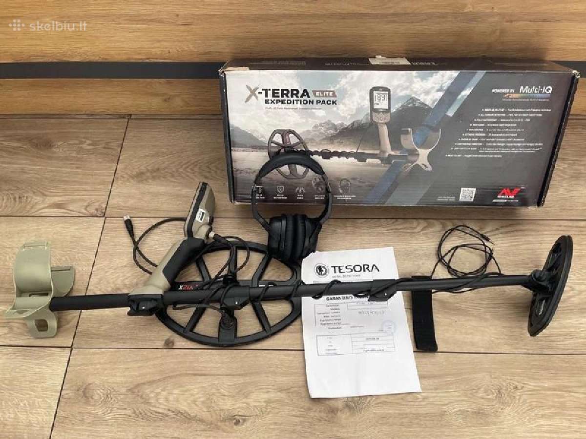Minelab X-terra Elite, Expedition Pack, Rinkinys - nuotraukos Nr. 4