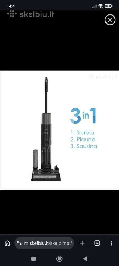 Plaunantis siurblys - šluota Zyle Kaiser Pro - nuotraukos Nr. 6