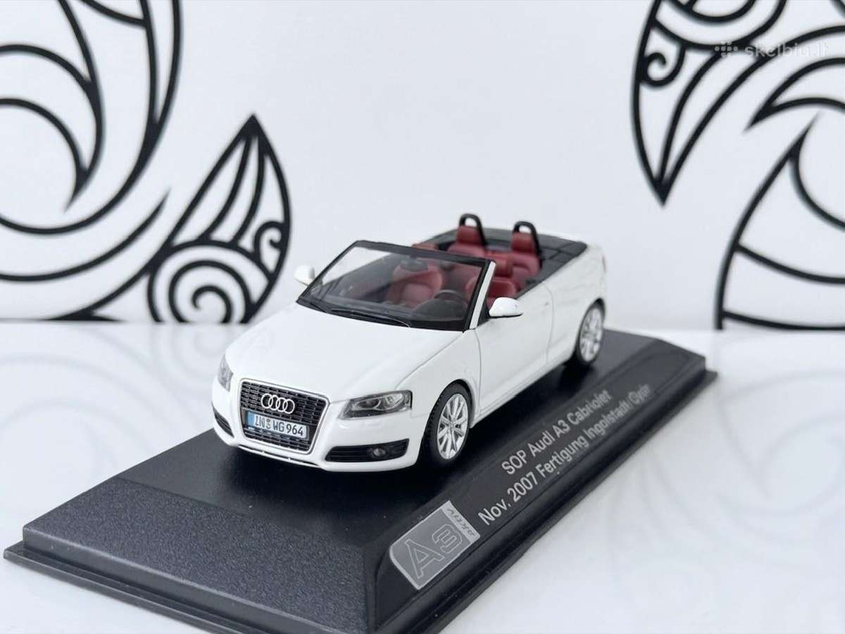 Audi A3 Cabriolet 1:43 - nuotraukos Nr. 3