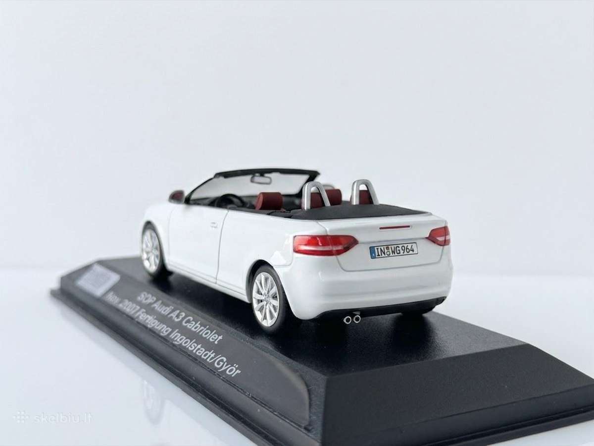 Audi A3 Cabriolet 1:43 - nuotraukos Nr. 8