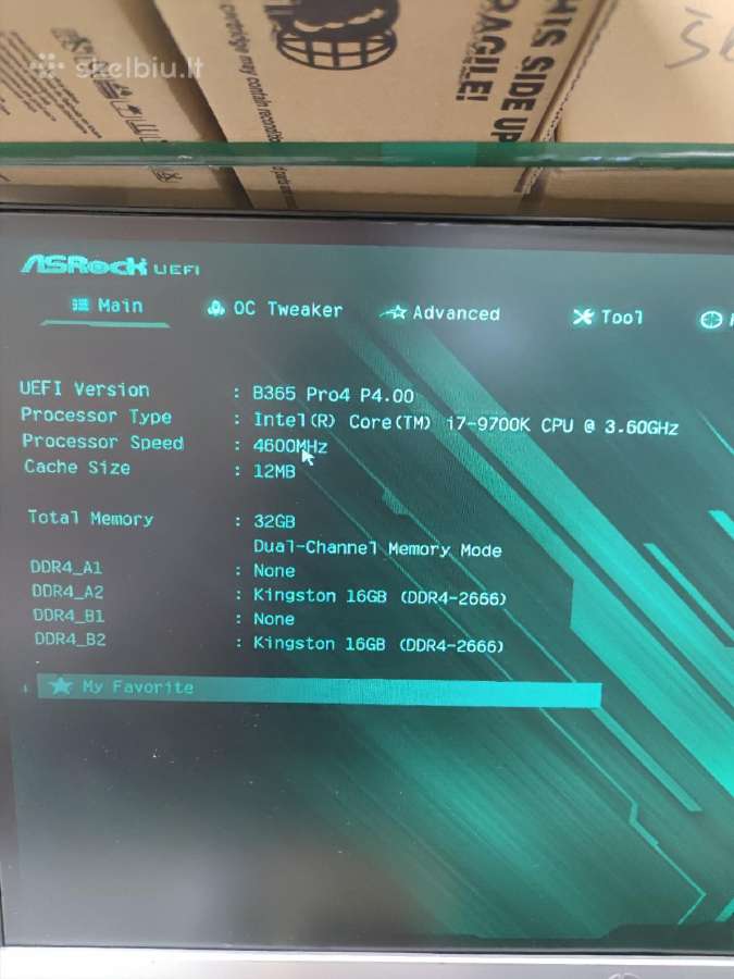 I7 9700k 32gb Gtx1070 256ssd 3tbhdd - nuotraukos Nr. 2