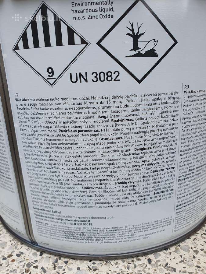 Lauko medienos dažai - nuotraukos Nr. 3