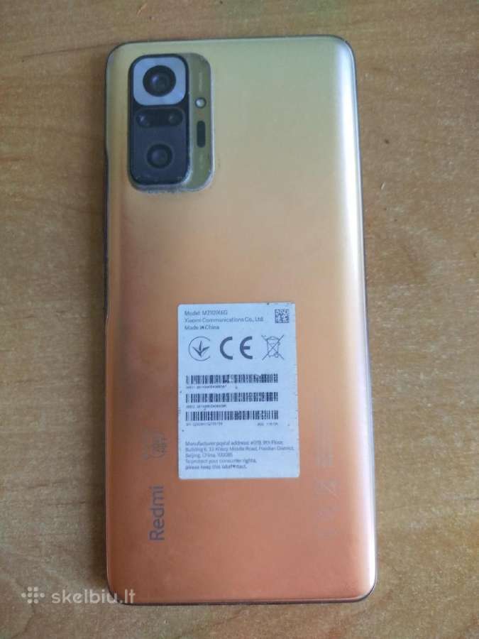 Xiaomi redmi 10 pro 128 GB - nuotraukos Nr. 2
