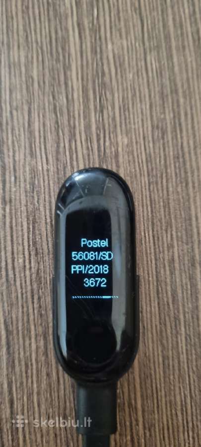 Parduodu išmanųjį laikrodį Xiaomi Mi Band 3,juodą - nuotraukos Nr. 5