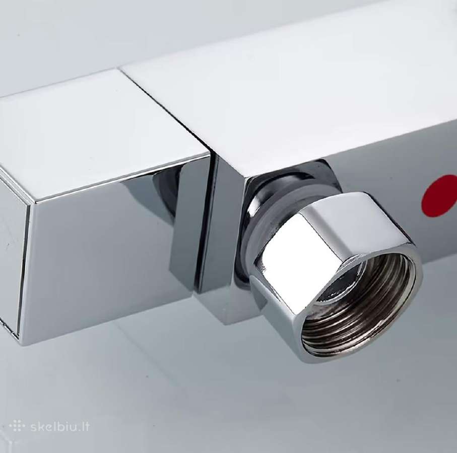 Termostatinis dušo maišytuvas, 20–50 c, chromuota - nuotraukos Nr. 2